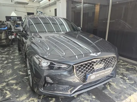 제네시스 G70 스페셜 디테일링 세차 케어 서비스 받고 가셨어요! / 안산시 상록구 일동