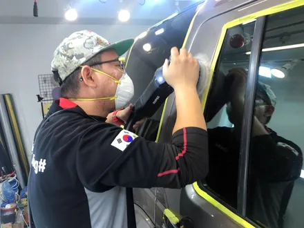 안산 - 랜드로버 디스커버리 프리미엄 광택 & 유리막 코팅 / 안산 상록구