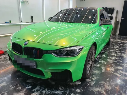 안산 - BMW 320d 전체 랩핑 & 유리막코팅 / 안산시 상록구 일동