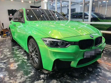 안산 - BMW 320d 전체 랩핑 & 유리막코팅 / 안산시 상록구 일동