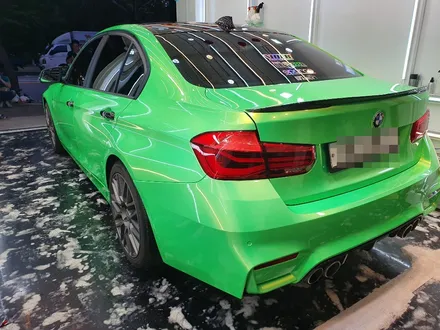 안산 - BMW 320d 전체 랩핑 & 유리막코팅 / 안산시 상록구 일동
