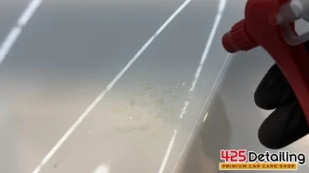 군포 송정지구 제네시스 GV70 석회물 및 부분 클리닝 디테일링 세차 후기 / 경기 군포