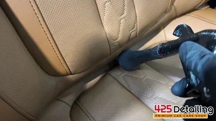 군포 송정지구 BMW X7 가죽 코팅 및 유리 유막 제거 발수코팅 후기 / 경기 군포