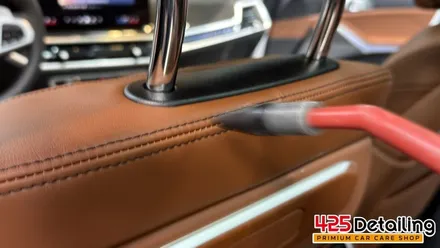 군포 송정지구 BMW X7 가죽 코팅 및 유리 유막 제거 발수코팅 후기 / 경기 군포