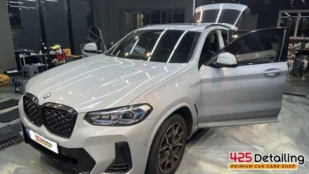 군포 송정지구 BMW X4 유막 제거 발수 코팅 및 디테일링 세차 후기 / 경기 군포