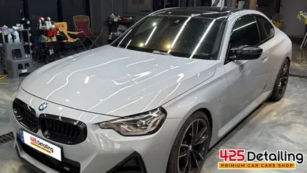 군포 송정지구 BMW M240i 유막 제거 발수코팅 및 외부 디테일링 세차 후기 / 경기 군포