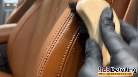 군포 송정지구 BMW X7 가죽 코팅 및 유리 유막 제거 발수코팅 후기 / 경기 군포