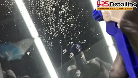 군포 송정지구 기아 K7 유막 제거 및 유리 발수 코팅  후기 / 경기 군포
