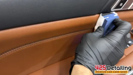 군포 송정지구 BMW X7 가죽 코팅 및 유리 유막 제거 발수코팅 후기 / 경기 군포