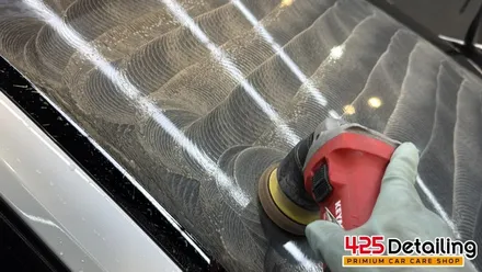 군포 송정지구 BMW X7 가죽 코팅 및 유리 유막 제거 발수코팅 후기 / 경기 군포