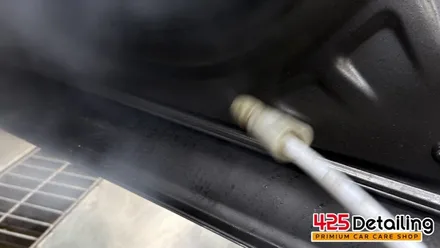 군포 송정지구 제네시스 GV70 유막 제거 발수코팅 및 디테일링 세차 / 경기 군포