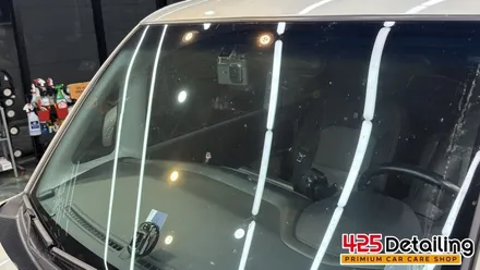 군포 송정지구 기아 레이 1열 유막 제거 발수코팅 및 디테일링 세차 / 경기 군포