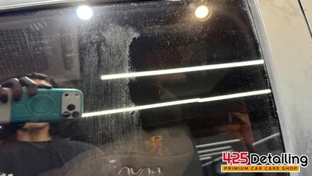 군포 송정지구 기아 K3 석회물 제거 작업 / 경기 군포