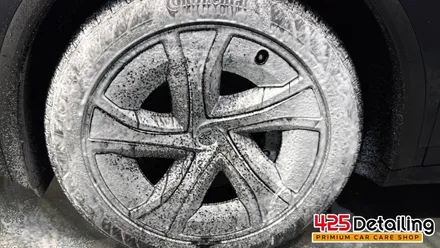 군포 송정지구 테슬라 모델 X 앞 유리 유막 제거 발수코팅 및 디테일링 세차 후기 / 경기 군포