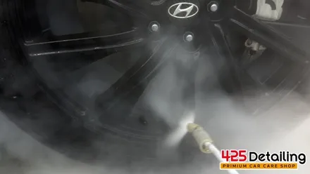 군포 송정지구 현대 팰리세이드 1열 유막 제거 발수코팅 및 디테일링 세차 / 경기 군포