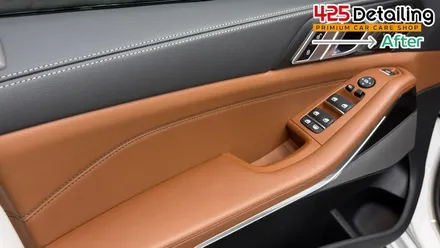 군포 송정지구 BMW X7 가죽 코팅 및 유리 유막 제거 발수코팅 후기 / 경기 군포