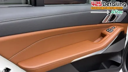 군포 송정지구 BMW X7 가죽 코팅 및 유리 유막 제거 발수코팅 후기 / 경기 군포
