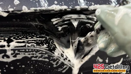 군포 송정지구 테슬라 모델 X 앞 유리 유막 제거 발수코팅 및 디테일링 세차 후기 / 경기 군포
