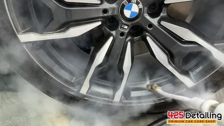 군포 송정지구 BMW X4 전체 유막 제거 유리발수 코팅 및 디테일링 세차 후기 / 경기 군포