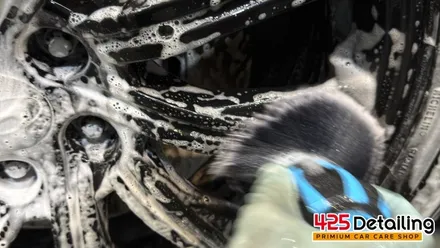 군포 송정지구 현대 팰리세이드 1열 유막 제거 발수코팅 및 디테일링 세차 / 경기 군포