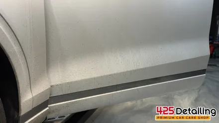 군포 송정지구 제네시스 GV70 석회물 및 부분 클리닝 디테일링 세차 후기 / 경기 군포
