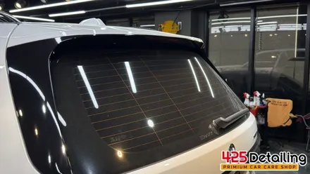 군포 송정지구 BMW X7 가죽 코팅 및 유리 유막 제거 발수코팅 후기 / 경기 군포