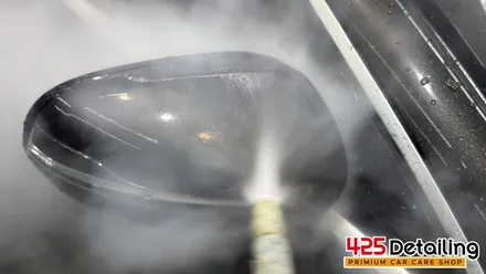 군포 송정지구 벤츠 CLS300 앞 유리 유막 제거 발수코팅 및 디테일링 세차 / 경기 군포