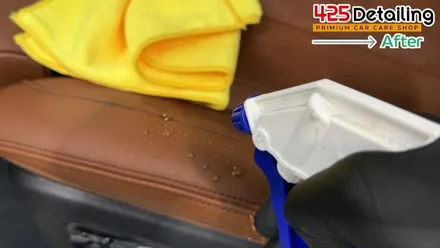군포 송정지구 BMW X7 가죽 코팅 및 유리 유막 제거 발수코팅 후기 / 경기 군포