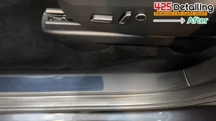 군포 송정지구 테슬라 모델 X 앞 유리 유막 제거 발수코팅 및 디테일링 세차 후기 / 경기 군포