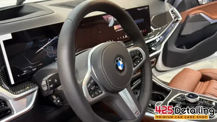 군포 송정지구 BMW X7 가죽 코팅 및 유리 유막 제거 발수코팅 후기 / 경기 군포