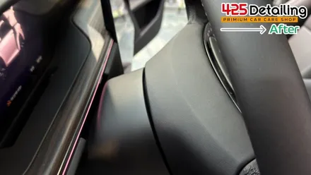 군포 송정지구 테슬라 모델 X 앞 유리 유막 제거 발수코팅 및 디테일링 세차 후기 / 경기 군포