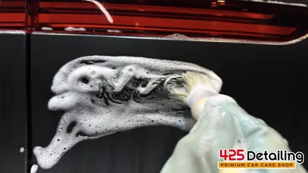 군포 송정지구 제네시스 GV70 유막 제거 발수코팅 및 디테일링 세차 / 경기 군포