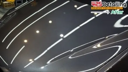 군포 송정지구 테슬라 모델 X 앞 유리 유막 제거 발수코팅 및 디테일링 세차 후기 / 경기 군포