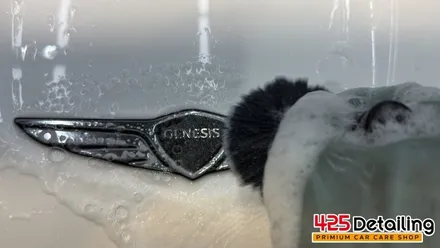 군포 송정지구 제네시스 GV70 석회물 및 부분 클리닝 디테일링 세차 후기 / 경기 군포