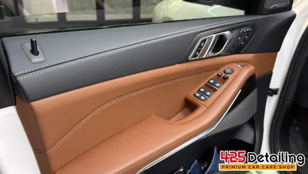 군포 송정지구 BMW X7 가죽 코팅 및 유리 유막 제거 발수코팅 후기 / 경기 군포