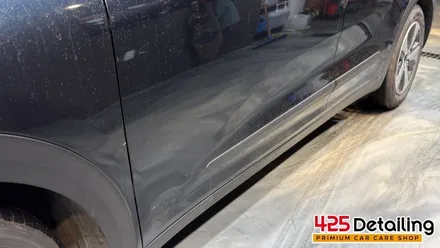 군포 송정지구 기아 니로 1열 유막 제거 발수코팅 및 디테일링 세차 후기 / 경기 군포