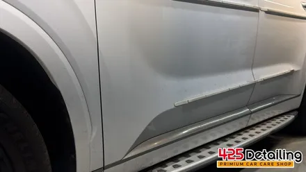 군포 송정지구 현대 팰리세이드 1열 유막 제거 발수코팅 및 디테일링 세차 / 경기 군포
