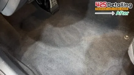 군포 송정지구 벤츠 CLS300 앞 유리 유막 제거 발수코팅 및 디테일링 세차 / 경기 군포
