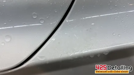 군포 송정지구 제네시스 GV70 석회물 및 부분 클리닝 디테일링 세차 후기 / 경기 군포