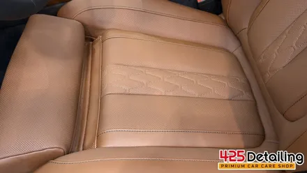 군포 송정지구 BMW X7 가죽 코팅 및 유리 유막 제거 발수코팅 후기 / 경기 군포