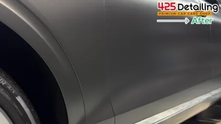 군포 송정지구 제네시스 GV70 유막 제거 발수코팅 및 디테일링 세차 / 경기 군포