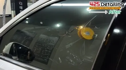 군포 송정지구 현대 팰리세이드 1열 유막 제거 발수코팅 및 디테일링 세차 / 경기 군포