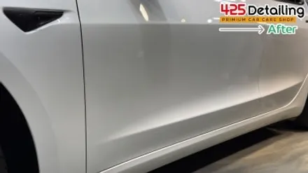 군포 송정지구 테슬라 모델 3 디테일링 세차 / 경기 군포