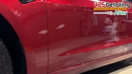군포 송정지구 테슬라 모델 3 디테일링 세차 후기 / 경기 군포