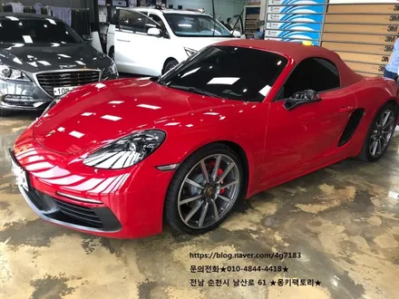 순천랩핑,광양랩핑,여수랩핑,순천PPF,렌트카,보험처리       포르쉐박스터S 전체랩핑 / 순천 남산