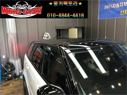 순천랩핑,여수랩핑,광양랩핑,전남랩핑,튜닝,순천PPF,여수PPF,광양PPF,렌트카,수입차,웨딩카,광고랩핑,순천데칼  레인지로버 스포츠 루프스킨 및 영문이니셜 색상변경 시공 / 순천 남산