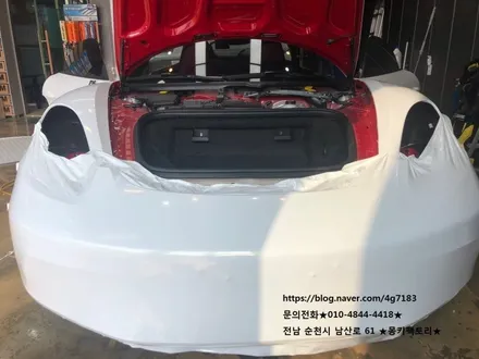 순천랩핑,광양랩핑,여수랩핑,순천PPF,렌트카,보험처리       포르쉐박스터S 전체랩핑 / 순천 남산