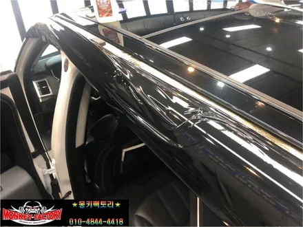 순천랩핑,여수랩핑,광양랩핑,전남랩핑,튜닝,순천PPF,여수PPF,광양PPF,렌트카,수입차,웨딩카,광고랩핑,순천데칼  레인지로버 스포츠 루프스킨 및 영문이니셜 색상변경 시공 / 순천 남산