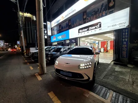 제네시스gv60/GV60/제네시스전기차/GV60전기차/gv60썬팅/부산썬팅/gv60유리막코팅/발란스나인/아이드몬/솔라가드/솔라가드노블레스차콜/솔라가드차콜/후기