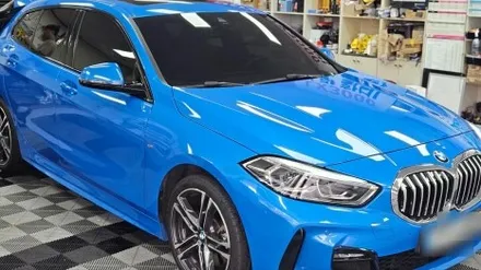 BMW 120i,1시리즈, 해치백,솔라가드 차콜,챠콜,PPF 시공후기